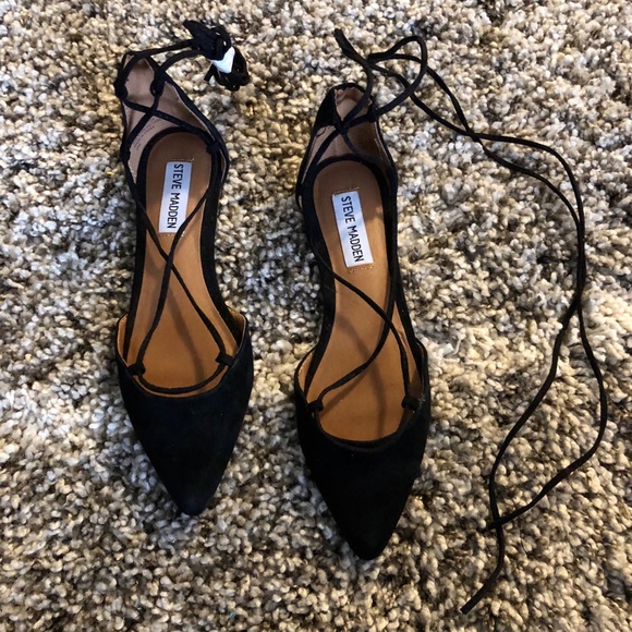 Steve Madden Shoes - NEW Steve Madden Lace Up Flats